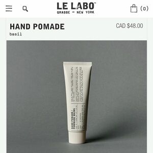 Le Labo Hand Cream, Hand Pomade, BNIB